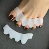 Popular Transfronterizo Hallux Valgus Manga Correctora Separadora de Dedos de Cinco Orificios Unisex Artefacto Ortopédico para Dedos Separador de Dedos