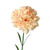 Suministro Listo Ventas de Fábrica Flor Artificial de Seda Clavel Decoración del Hogar Día de la Madre Clavel Individual