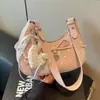 Bolso transfronterizo de lunares dulces para mujer, nuevo y moderno de moda para el verano 2026, bolso de mano plisado versátil, bolso tipo dumpling, bolso cruzado