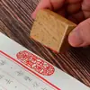 El producto terminado del capítulo inactivo de caligrafía conduce al primer capítulo, el primer capítulo, caligrafía y pintura, pintura tradicional china, sello con forma, presión de esquina rectangular, corte de sello de oro y piedra
