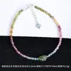 Pulseira de Turmalina Jingyao Pulseira de Turmalina Pixiu Arco-Íris Natural Empilhável Dopamina DIY Presente para Mulheres Diretamente do Fabricante