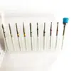 Juego de cabezales de tungsteno y aleación de acero para máquina pulidora de uñas, cepillo para cabezal de pulido, cabezal de pulido de aleación