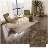 Azulejos de suelo autoadhesivos de PVC con patrón de mármol, engrosados, impermeables y resistentes al desgaste, para renovación y remodelación de suelos de cemento