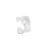 613 Estilo Coreano INS Nicho Luz Design de Luxo Rosto Irregular Indústria Pesada Clipe de Orelha Único Sterling Silver S925 Clipe de Orelha Feminino