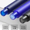 Cartuchos de Tinta Borrable Térmica para Estudiantes de Primaria, Azul Puro, Negro, Cartuchos de Tinta Borrable Azul-Negro, Adecuados para Estudiantes Hombres y Mujeres