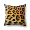 Funda de Almohada Moderna Abstracta con Estampado de Leopardo Nórdico de Poliéster Decoración para Coche Impresión para el Hogar Funda de Almohada Lumbar QTH2