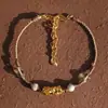Nuevo producto: Colgante con Forma, Collar de Cuerda Trenzada, Pulsera, Diseño de Nicho, Cuentas de Cristal, Cadena para Clavícula Estilo Resort Bohemio