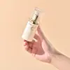 Veta plateada 15 ml - 120 ml Serie Redonda Recta Xiaoman Botellas de Set Botella de Crema 50 g Material de Empaque para Líquido Esencial Botella de Loción