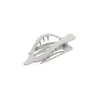 Pinza para el cabello ovalada esmerilada de Amazon, pinza de tiburón grande, pinza de volumen para el cabello, pinza de pico de pato de múltiples placas, pinza de alta gama para cruzar fronteras