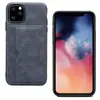 Portatarjetas Vintage Imitación Piel de Vaca Esmerilada para Funda de Teléfono iPhone 12 para iPhone 12 Pro Max Funda Protectora