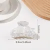 Pinza de Tiburón Vintage Carey para Mujer, Pinza de Pelo de Alta Gama para la Parte Trasera de la Cabeza, Accesorio de Pelo de Moda Fuente de Suministro 1688