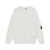 Cardigan com Zíper Pedra Pedra Transfronteiriço Gola Alta Emblema Suéter de Tricô Funcional Outono e Inverno Casuais Suéteres Masculinos e Femininos