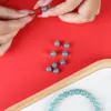 Azul Jadeíta Agua Cuentas Sueltas Cuentas Redondas Jadeíta Jade Hielo Cera de Hielo Cuentas para Pulsera DIY Cuentas Espaciadoras Venta al por mayor