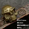 Dongguan Productos de Cobre Roto Correa de Calavera Pequeña de Cobre Puro Hebilla Decorativa Accesorios Creativos Hebilla de Tela de Pájaro Herrajes de Cuero