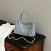 Bolso de Mano Simple Estilo Coreano para Mujer 2026 Verano Nueva Moda Color Sólido Bolso de Hombro Diseño de Nicho Bolso Cruzado para Mujer