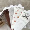 Calcetines para mujer, nueva colección otoño/invierno, con una suave paleta de colores caramelo, de longitud media hasta la pantorrilla, con un ambiente dulce y retro, y calcetines de algodón versátiles
