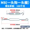 Torniquete de acero galvanizado de alta resistencia de cuerpo abierto, tensor de cable de acero, anillo de gancho, tipo de torniquete doble galvanizado en caliente
