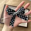 Dulce Fresco Punto de Polka Plata Cinta de Cuero Colgante de Corazón Pasador de Lazo Funda para Teléfono Móvil Equipaje Zapatos y Calcetines Accesorios de Ropa