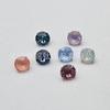 F136 Aleación de Titanio Fondo Puntiagudo Fondo Curvo Incrustado Hua Zi Pendientes Shijia Hua Zi Diamantes de Imitación Perforación de Hueso de Oreja Joyería Pendientes