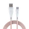 Cable de datos trenzado macarrón Android de alta corriente de 120 W para teléfono móvil VIVOPPO Huawei Meizu cable de carga rápida