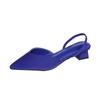 Sandalias Baotou para Mujer 2024 Nuevo Verano Casual Punta Puntiaguda Tacón Cuadrado Sandalias para Mujer Tacones Altos Tira Delgada Moda Zapatos de Mujer
