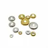 Contas Espaçadoras de Aço Inoxidável Acessórios para Joias DIY Colar Pulseira Contas Contas de Aço Titânio Contas Planas Pulseira Contas Redondas
