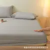 Novo Estilo Quatro Estações Universal Boa Qualidade Puro Algodão Lençol com Elástico Capa Peça Única Todo Algodão Lençol de Cama Capa Protetora contra Poeira Capa Protetora de Colchão Totalmente Fechada