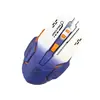 Ratón inalámbrico Windfire, el más vendido transfronterizo, adecuado para portátiles, ordenadores de escritorio, juegos, con efectos de iluminación, funcionamiento silencioso y diseño mecánico, un ratón gaming universal