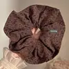 Scrunchie floral multicamadas estilo coreano, elástico de cabelo de alta qualidade, corda para coque estilo preguiçoso, acessório de cabelo elástico