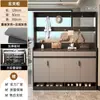 Gabinete de Entrada, Estantería Divisoria para Sala de Estar, Gabinete con Pantalla Divisoria para Entrada, Gabinete de Almacenamiento, Zapatero Integrado de Pared