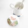 Regalo Negocio Posavasos Absorbente de Tierra de Diatomeas Natural Barro de Diatomeas Japonés Antideslizante Aislamiento Térmico Posavasos de Té Nuevo Patrón