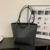 Bolsa Tote Simples Estilo Ins Coreano Bolsa Feminina 2022 Nova Bolsa de Compras de Grande Capacidade Bolsa de Ombro Casual Versátil