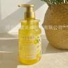 Nova Garrafa Dourada de Grande Capacidade 500ml para Shampoo Gel de Banho Embalagem de Lavagem Grande Quantidade Frasco Vazio Espesso 15.2oz