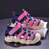 Sandalias de punta cerrada para niña 2025 Verano Nuevo Zapatos de río de suela blanda para niños Zapatos para vadear antideslizantes para niños mayores