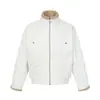 Ropa Vintage 2025 Invierno Nuevo Modelo Bomber Cuello Alto Chaqueta de Vuelo con Forro Polar para Hombres y Mujeres