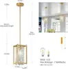 Ventas directas del fabricante de Zhongshan: Lámpara de araña de cristal transfronteriza para comedor, dormitorio, recibidor, barra de bar y pasillo en estilo retro americano
