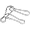Acero Inoxidable 304 Hebilla Bermellón Gancho de Metal Joyería Hebilla de Cerdo Hebilla de Vesícula Biliar de Cerdo Hebilla Bermellón de Cortina 16/25mm