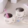 Copo de Água Simples Jardim de Infância Copo de Boca Aberta Bebendo Leite Copo para Enxaguar Copo de Bebida Direta Antiderrapante Copo de Água Portátil Prático Conveniente