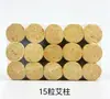 Recipiente de Moxibustión de Bianstone Negro, Dispositivo de Moxibustión Flor de Durazno para Uso Facial, Herramienta Especial para Gua Sha, Caja de Palillos de Moxibustión para Uso en Casa, Palillo de Moxibustión de Llama Abierta