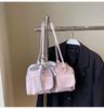 Bolso de Hombro Cruzado de Nicho para Mujer Modelo Nuevo 2026 Gran Capacidad Retro Simple para Viajes Bowling Moda Bolso de Hombro
