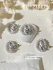Famoso en Internet Corona de Navidad para Uñas con Diamantes Perlas Decoración Versátil Joyería de Diamantes para Uñas Dorados y Plateados Japoneses de Alta Retención de Color