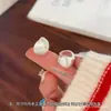 Brincos Largos Estilo Retrô Exagerado Gota d'Água Escovados Tendência Retrô Outono e Inverno Brincos de Alto Padrão para Mulheres