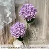 Flores Artificiales de Hortensia de 2 Cabezas para Boda, Flores Artificiales de Seda de Alta Gama, Adornos Terminados, Flores Decorativas para Sala de Estar al por Mayor