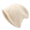 Gorro de otoño e invierno para niños, cálido gorro de lana con rizos, para todo tipo de rostro, gorro pequeño para el frío, gorro de punto de moda para cabeza grande
