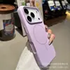 Adecuado para iPhone 18 Pro Funda de Silicona Líquida Fina con Anillo Magnético para Teléfono Apple 17 Pro Color Puro Funda Protectora Integral