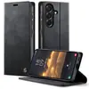Adecuado para Funda de Teléfono Móvil Samsung A57, Funda tipo Libro A37 Magnética Retro de Piel de Ternero, A27 Protección Antirrobo RFID