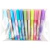 Super Suave Protección Ojos Resaltador Color Degradado Pincel Marcador para Estudiante Pluma Multicolor Pluma Color Flash Gran Capacidad Pluma para Cuenta de Mano