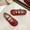 Nuevos Zapatos Planos de Tacón Bajo para Mujer Otoño 2026, Zapatos de Cuero de Tira Única con Tacón Plano, Zapatos Mary Jane, Zapatos Planos de Herradura