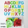 Pegatina Digital Magnética Texto en Inglés Funda Magnética para Nevera Magnético de Enseñanza Pizarra Blanca Pizarra Negra Bolsa Enseñanza Infantil
