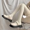 Meia-calça de veludo transfronteiriça primavera e outono 80D cor da pele respirável bottomings meias femininas meia-calça branca pura